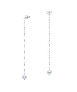 Dangling Chain Silver Earring STC-2218